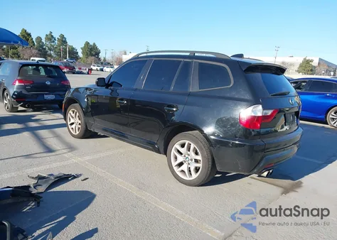 2008 BMW X3 3.0Si from USA, damaged, VIN WBXPC93498WJ19301